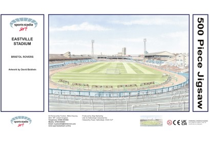 Eastville Stadium Fine Art Jigsaw Puzzle - Bristol Rovers FC